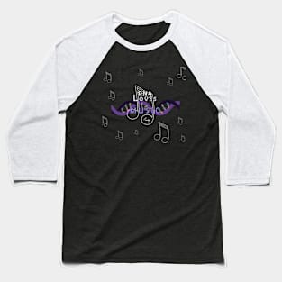 DANA MUSIC VIOLET Baseball T-Shirt